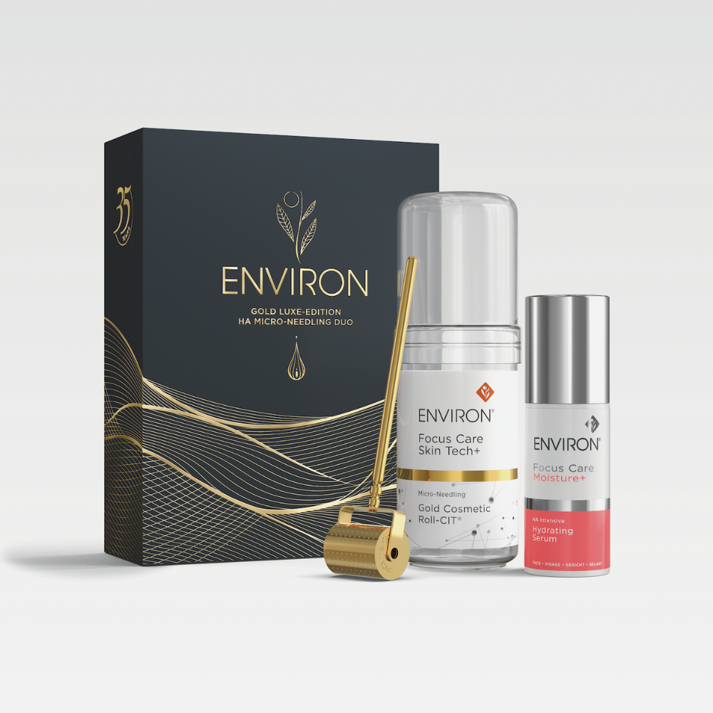 Gold luxe edition micro needling duo met hydrating serum - environ actie