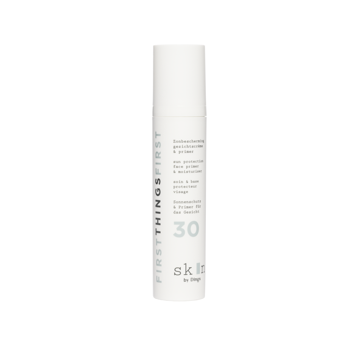first things first moisturizer primer uv bescherming SPF