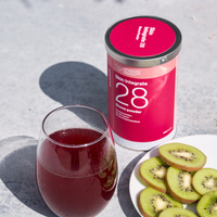 Skin Integrate 28 gemengd in smoothie – eenvoudig in te nemen voor huid- en darmgezondheid