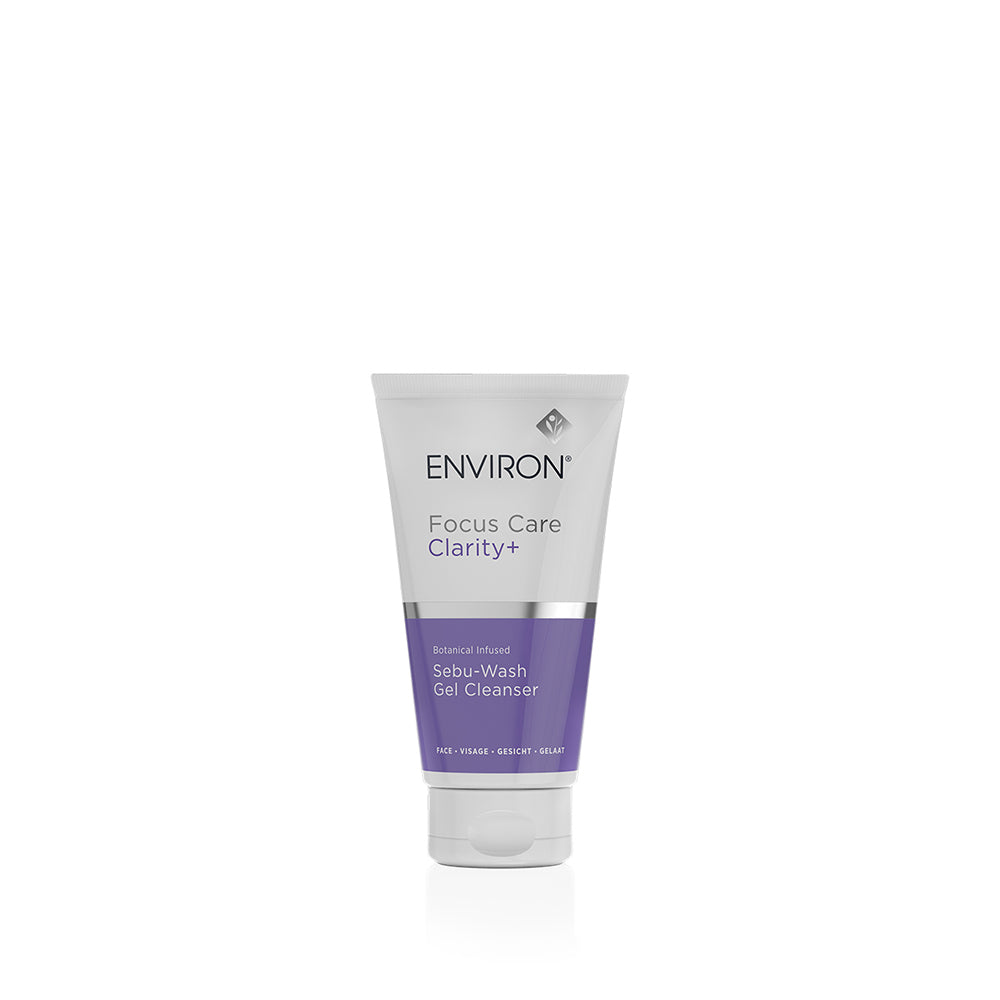 Botanical infuses sebu wash gel cleanser environ