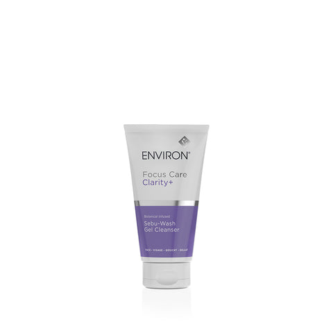 Botanical infuses sebu wash gel cleanser environ