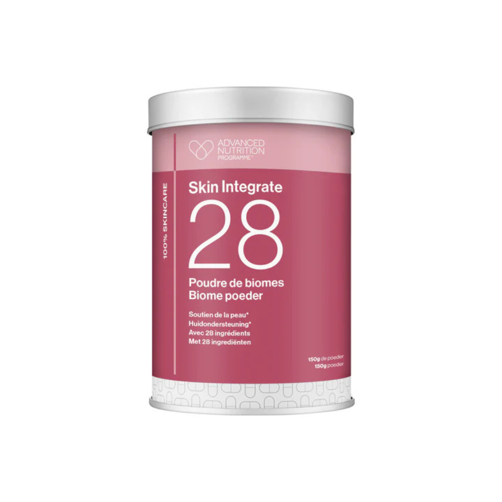 Skin Integrate 28 Biome Powder – prebiotisch supplement voor gezonde huid en darmen
