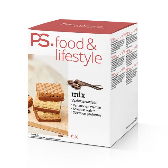 PS food & lifestyle variatie wafels powerslim webshop